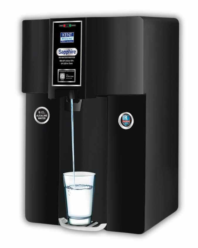 KENT Sapphire-B RO Water Purifier_Black