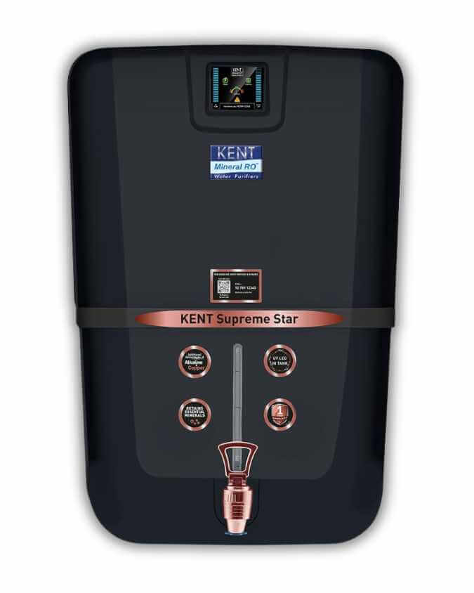 KENT Supreme Star RO Water Purifier_Black