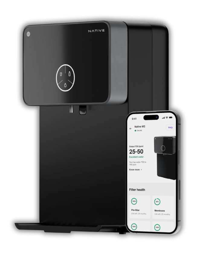 Native by Urban Company M2 Alkaline RO Water Purifier