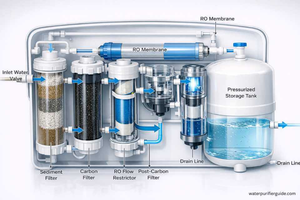 How RO Water Purifier work