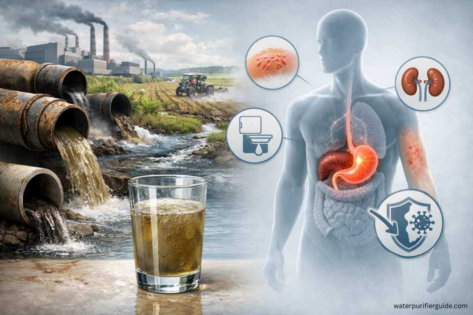 Major Sources of Water Contamination and Their Health Effects