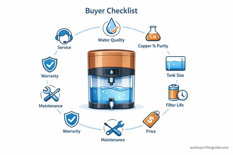 Things to Consider Before Buying a Copper Water Purifier