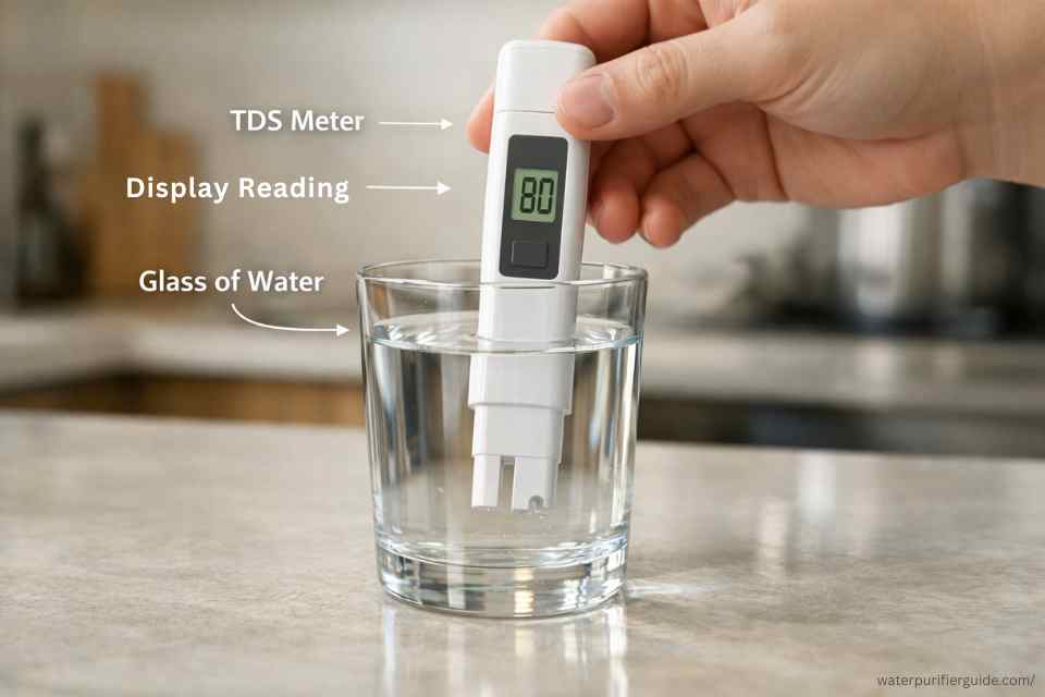 Check TDS Level of Water